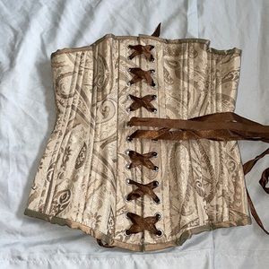 Timeless Trends 22” front buskless corset